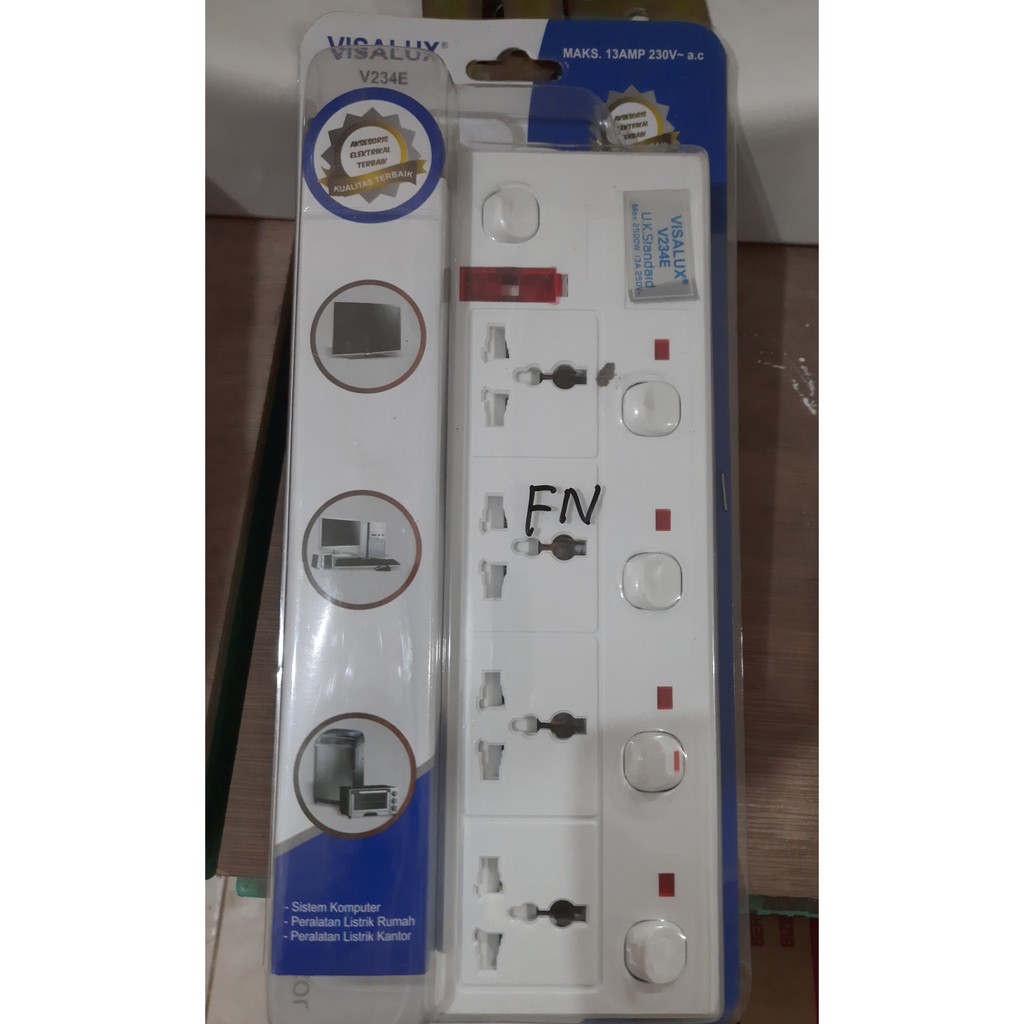 colokan listrik 4 lubang