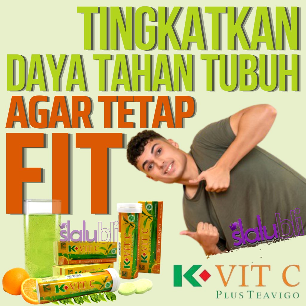 K Vit C Plus Teavigo Vitamin C Daya Tahan Tubuh