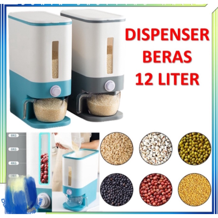 Dispenser Beras 12 liter