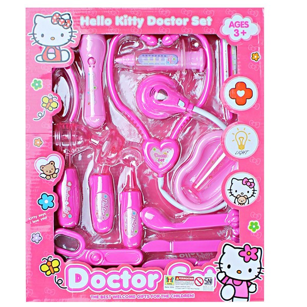 HELLO KITTY DOCTOR SET - MAINAN DOKTER DOKTERAN LUCU