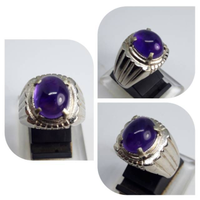 Natural batu Kecubung Amatis