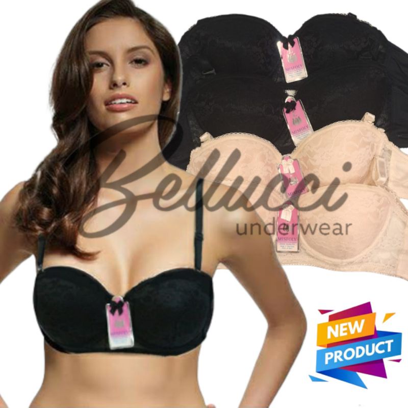 BRA BH BRUKAT KAWAT WANITA BUSA TIPIS KAIT 2 TALI BISA DILEPAS