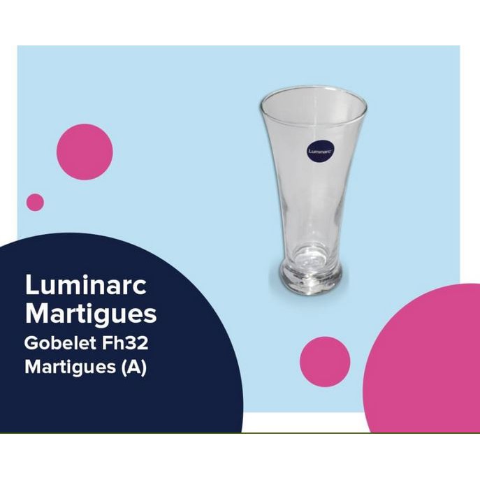 Luminarc Gelas Martigues - Gobelet Fh32 Martigues (A) 1pcs