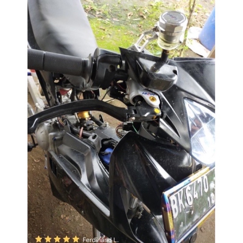 Master rem Set kiri kanan tabung smoke universal semua motor