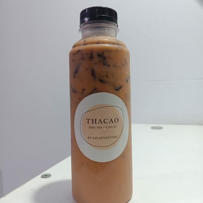 

Thacao ( Thai tea + cincau ) - Normal Sugar