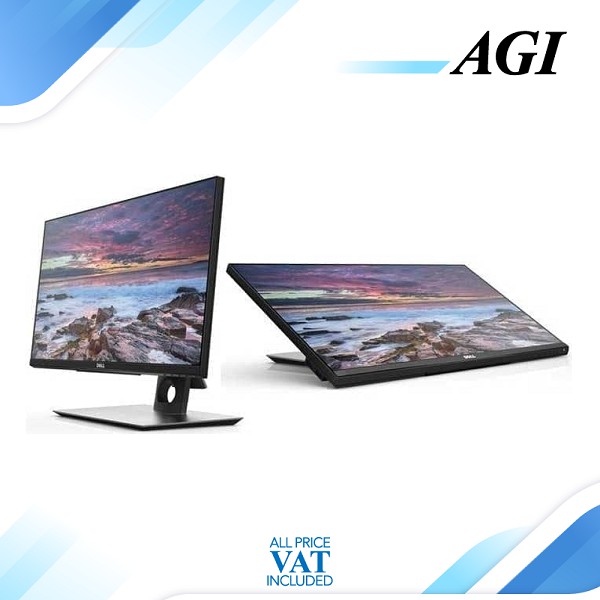 Monitor LED Touch screen Dell P2418HT 24&quot; 1920x1080 IPS VGA HDMI Height Swivel Tilt USB Hub