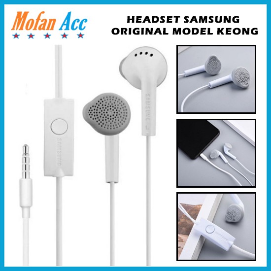 Handsfree Samsung Original Model Keong Headset Samsung Young