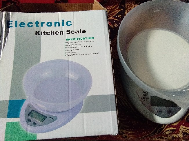 Timbangan Digital Mangkok Timbangan Kue Digital Electronic 5 Kg