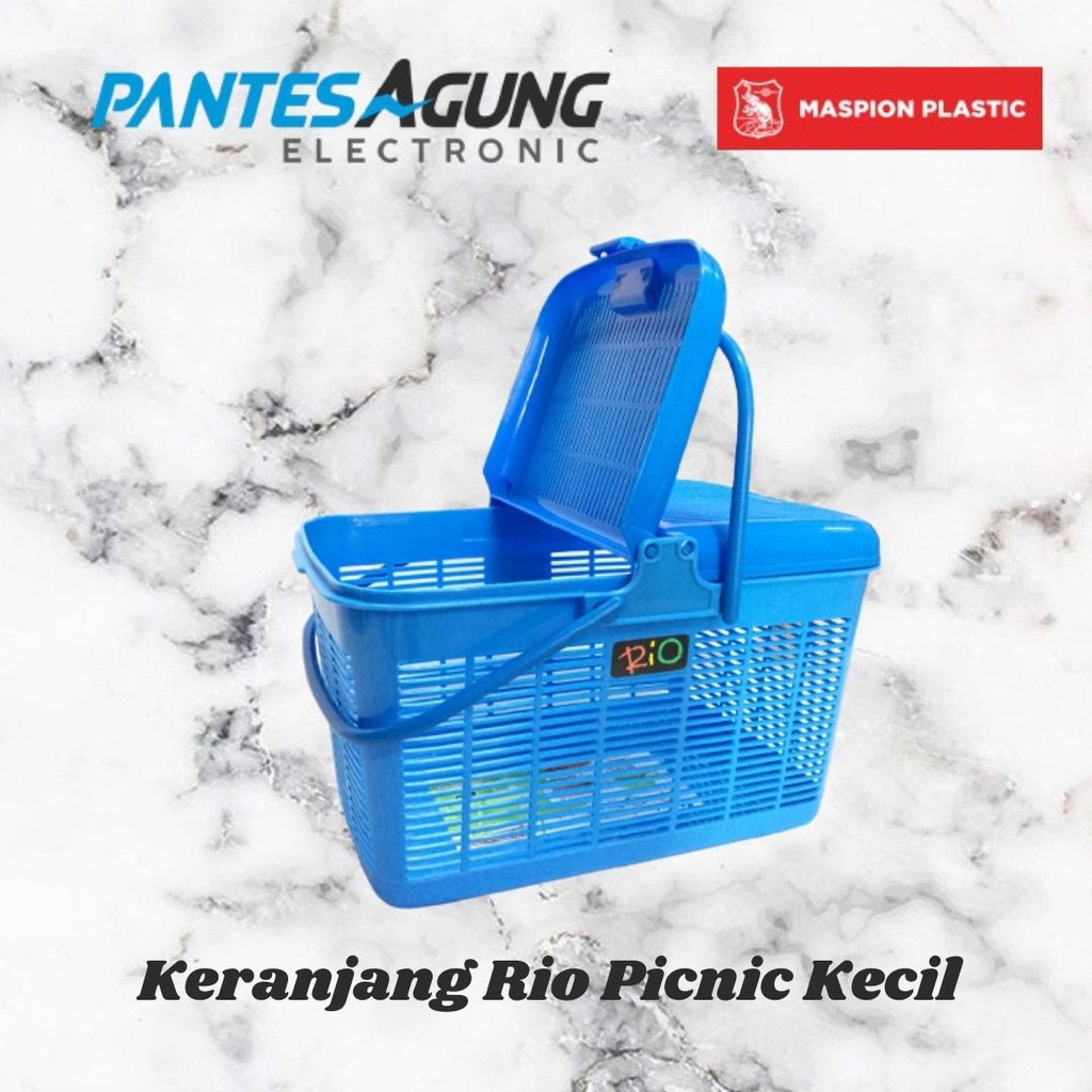 KERANJANG RIO KECIL MASPION KERANJANG PIKNIK / KUCING / ANJING