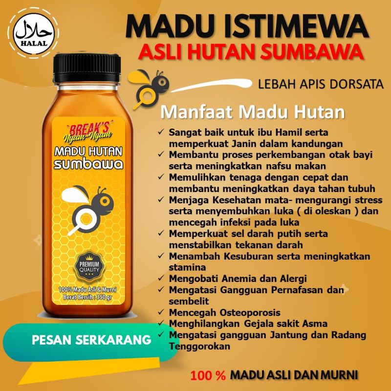 

MADU ASLI DAN MURNI SUMBAWA