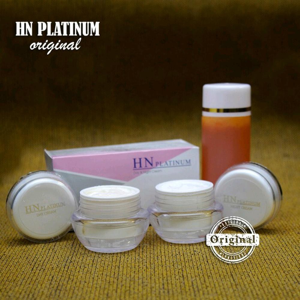 [ HN PLATINUM ] Paket Cream HN Platinum Original BPOM + Sabun PepayaX