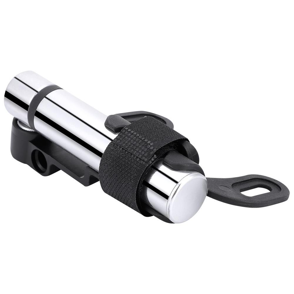 DUUTI Pompa Manual Ban Sepeda Mini Bike Pump 120 PSI - PP-06 - Silver