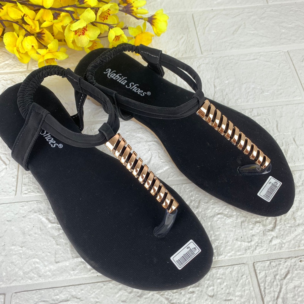 mandirishoesstore-SENDAL DEWASA PEREMPUAN YOLANDA JEPIT UK 37-40 BDY08