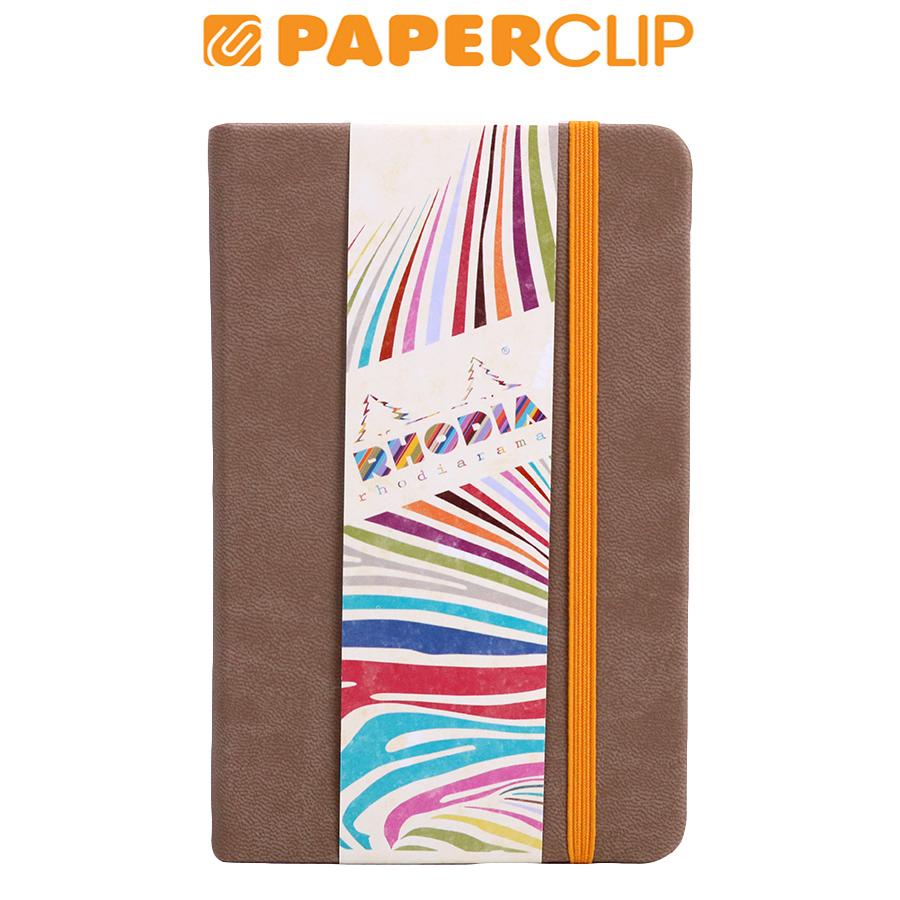 

NOTEBOOK RHODIA A6 RHODIARAMA HARD COVER TAUPE 118624C