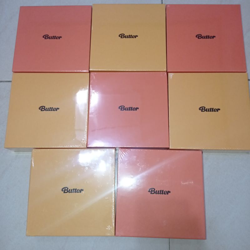 (READY STOCK) BTS ALBUM CD BUTTER SEALED WITH POSTER