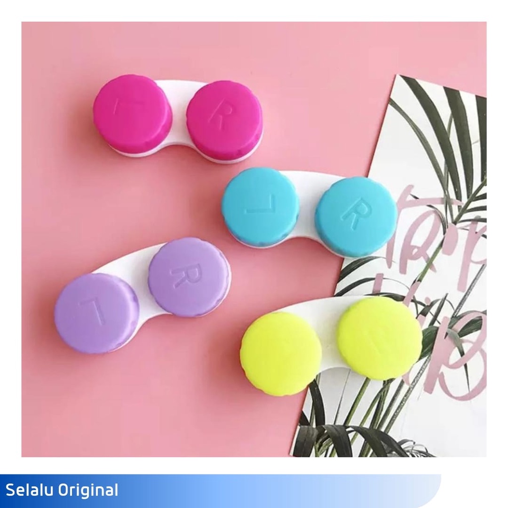 Tempat Case Softlens Square Boneka