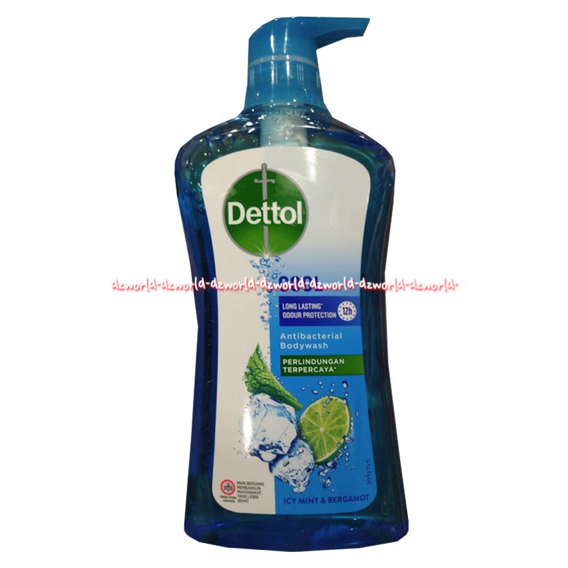 Dettol Cool Body Wash Biru 625ml Anti Bakteri PH Balance Sabun Cair
