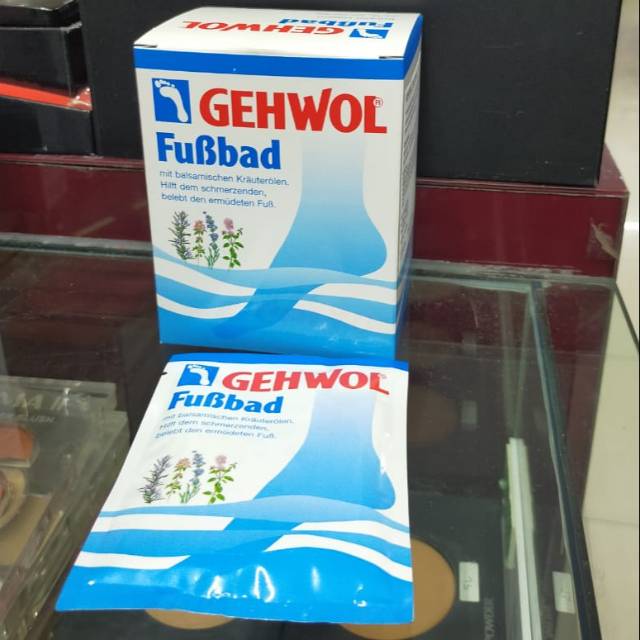 Gehwol Foot Bath Sachet rendaman kaki pedicure sachet 20gr