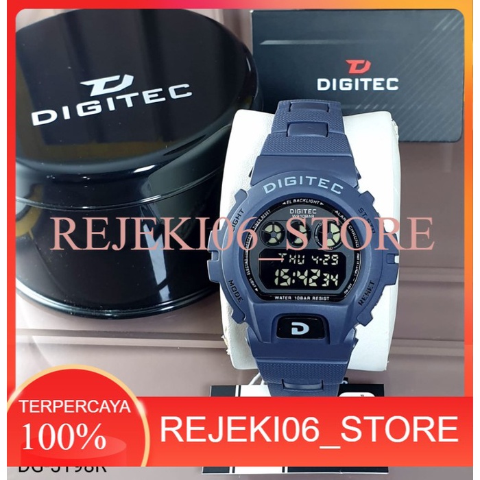 Jual Jam Tangan Digitec Pria Rubber DG5198R DG-5198R BL-4B