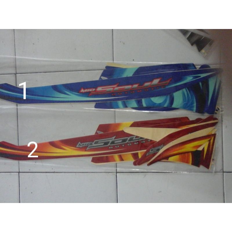 Sticker Striping Mio Soul 2007