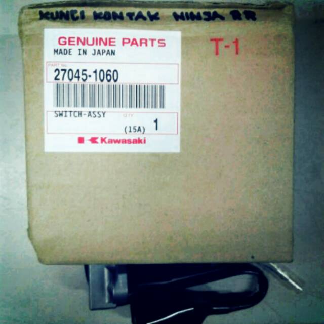 Kunci kontak ninja RR original