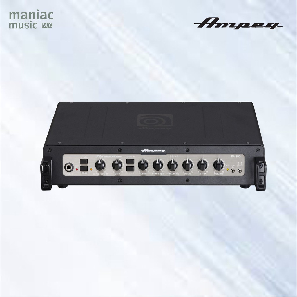 Yamaha Ampeg PF-800 - Head Amplifier Portaflex. 800 Watt. 1/8 Inch