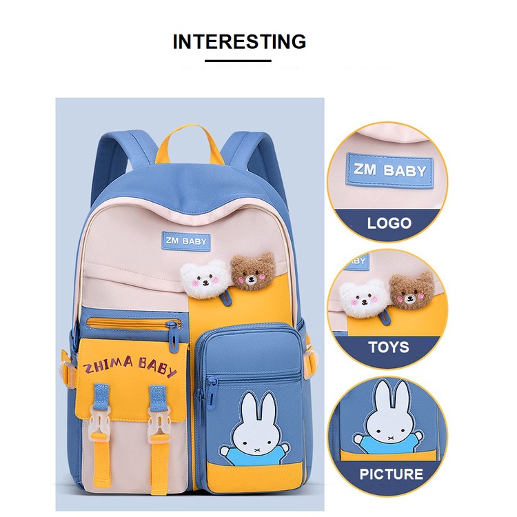 DRAB2253 Tas sekolah impor  / Ransel anak / Tas sekolah anak