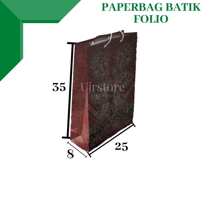 

PROMO Paper Bag Batik Folio