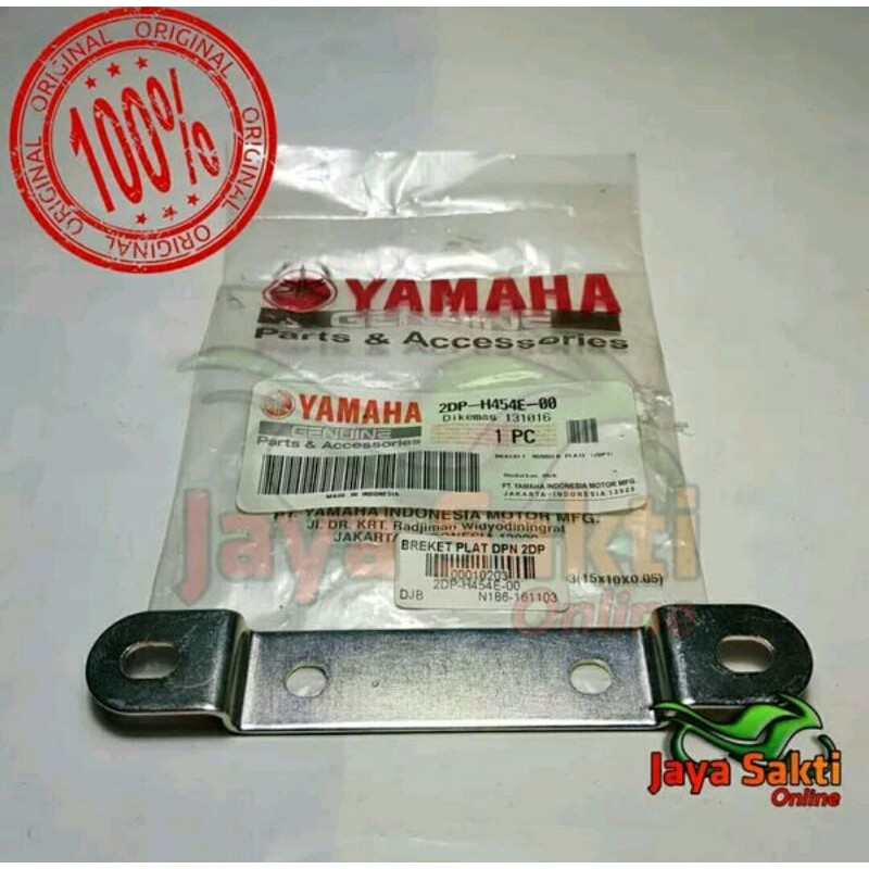 DUDUKAN PLAT NOMOR DEPAN NMAX ASLI ORIGINAL YAMAHA YGP