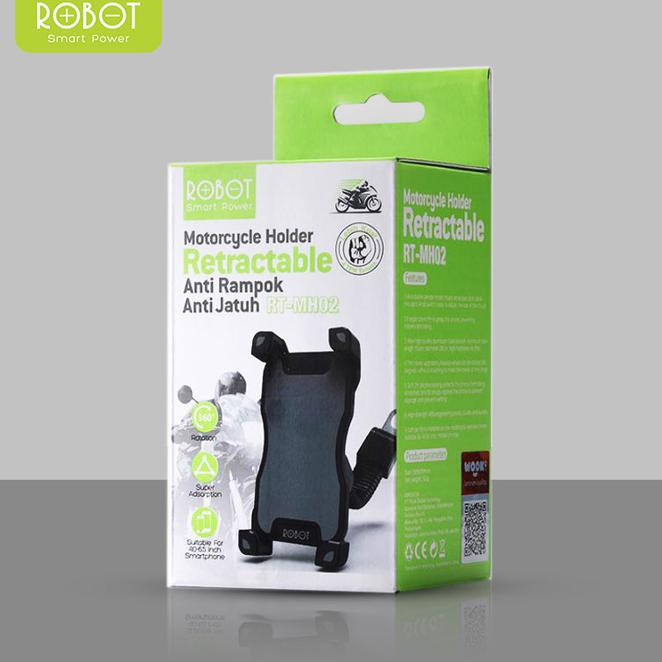 c7zv robot rt-mh02 phone holder hp motor - garansi resmi 1 tahun n3hv