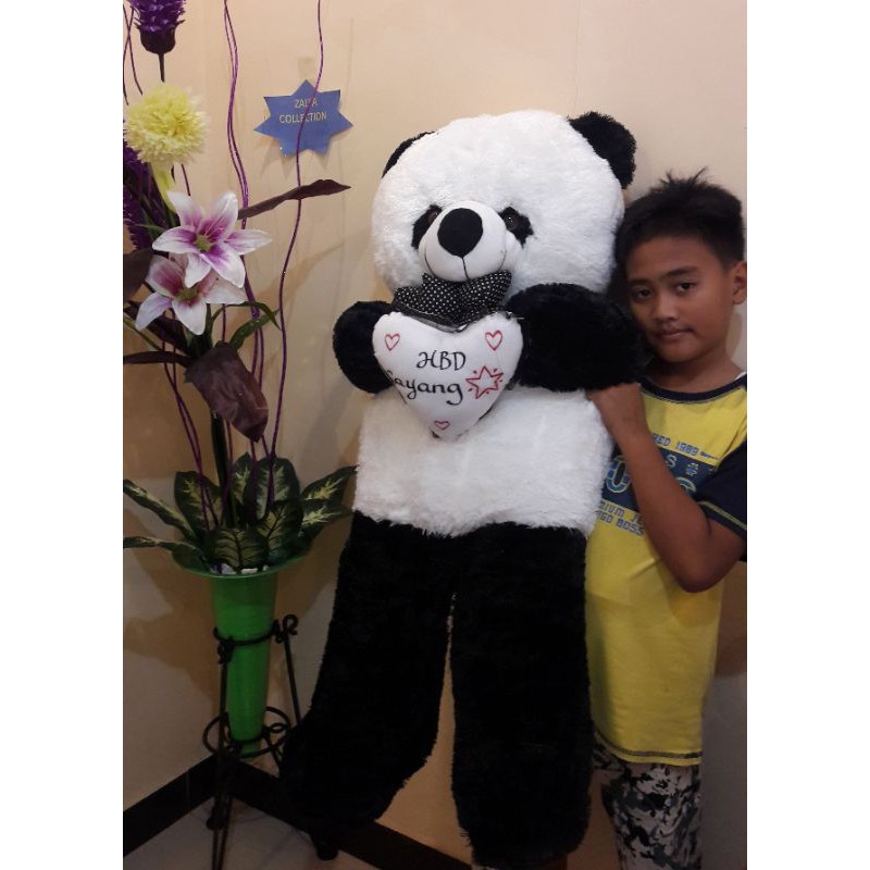 BONEKA FREE NAMA PANDA 1,1 METER