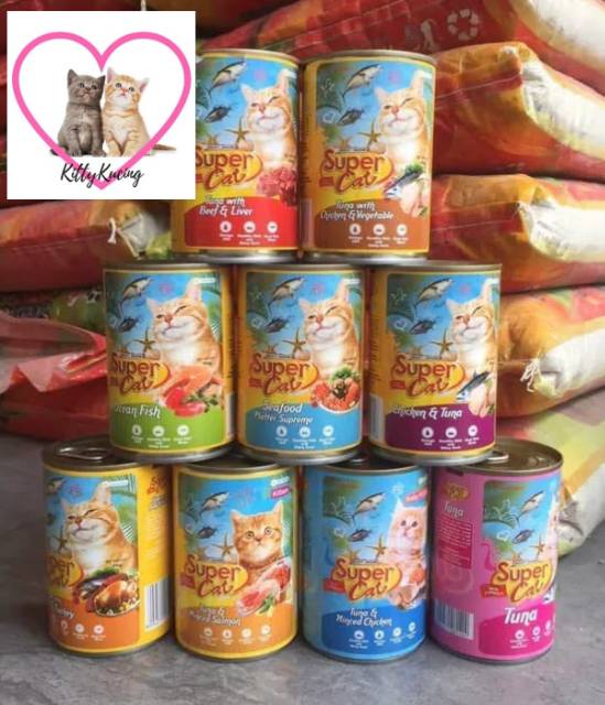 Makanan Basah Kucing SUPER CAT 400GR SUPERCAT