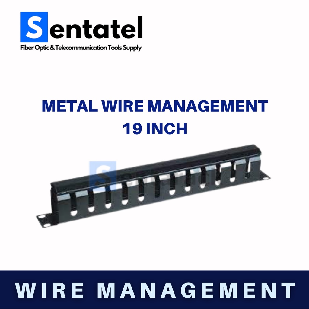 Sentarack - Wiring Management/Wire Management 1U Horizontal 19&quot;