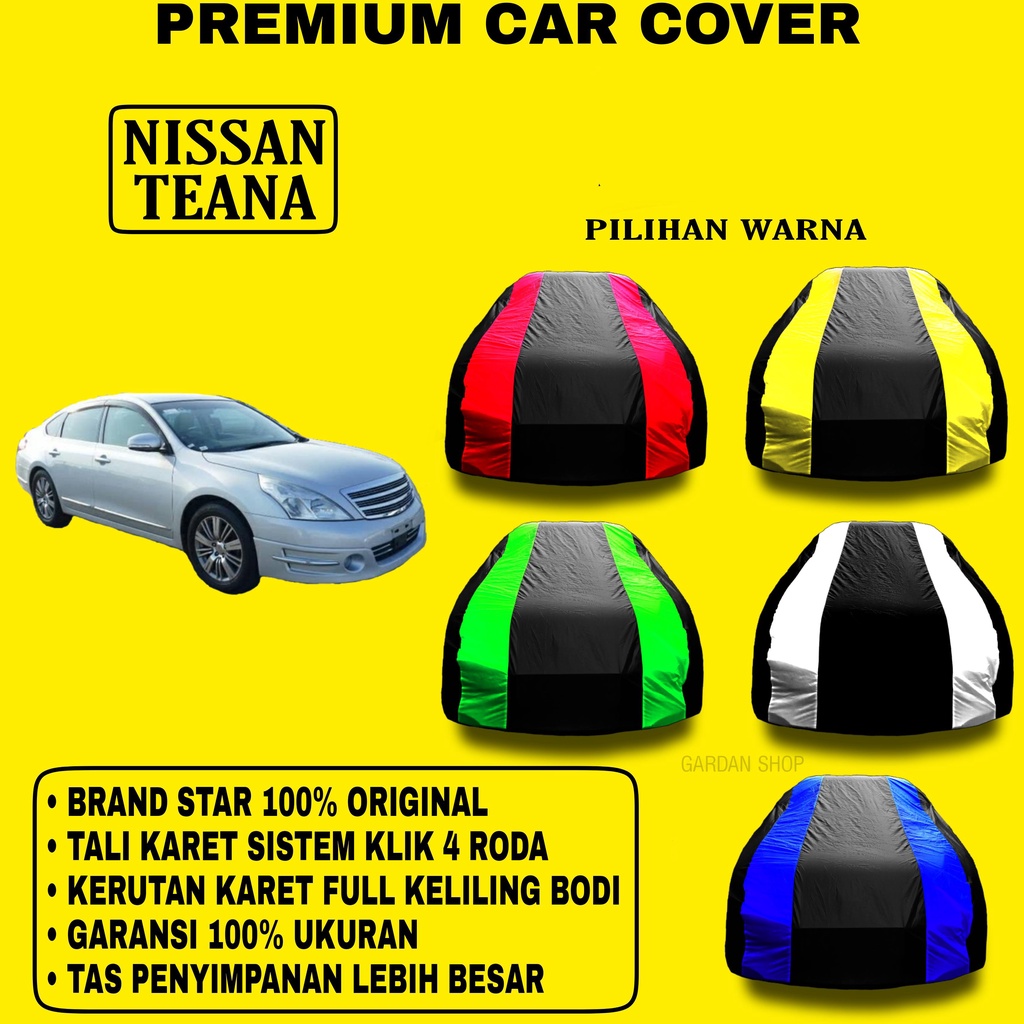 Body Cover NISSAN TEANA Garis 2 WARNA Penutup Pelindung Bodi Mobil Nissan Teana PREMIUM