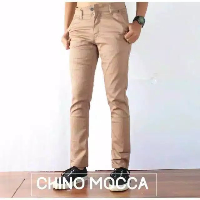 (BIG SALE) Celana Chino Pria Slim Fit / Celana Formal Chino Kantor Premium