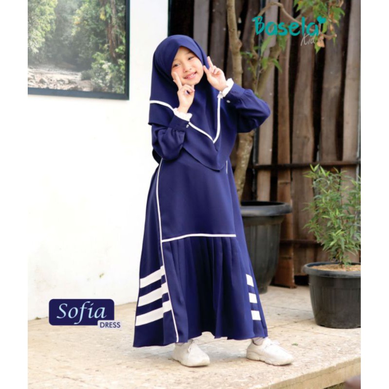 Sofia dress Basela kids ori