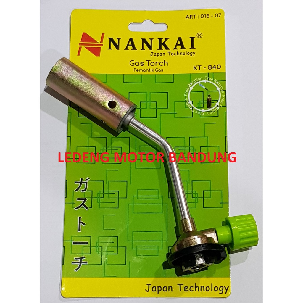 KT-840 Nankai Kepala Las Portable Korek Flame Gas Blow Torch Welding