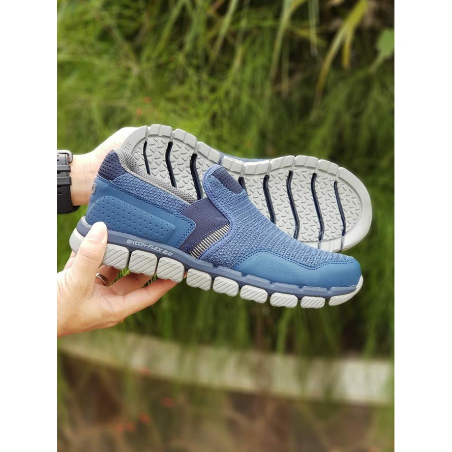 promo sepatu skechers flex 2.0 wentland pria/skechers pria/skechers terbaru