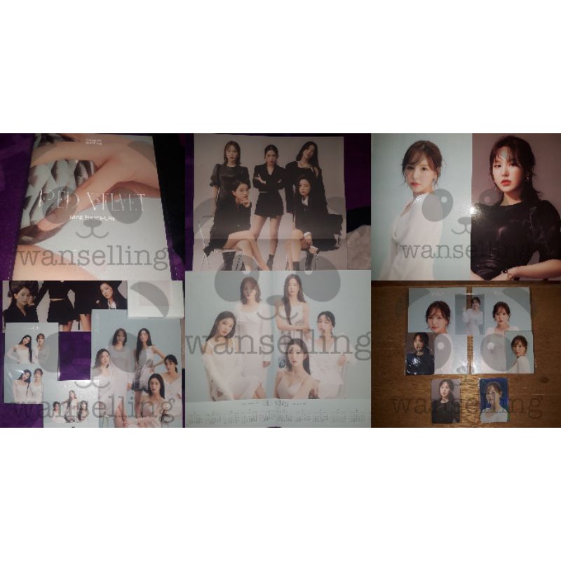 Season's Greetings Red Velvet 2021 (Grup Set, Brochure, Wendy Set, PC Photocard Benefit)