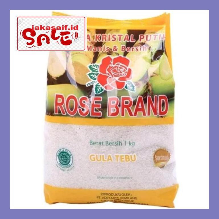 

504Sbu Gula Pasir Rose Brand Kuning 1Kg / Gula Rose Brand Kuning 1 Kg Bud0Mb