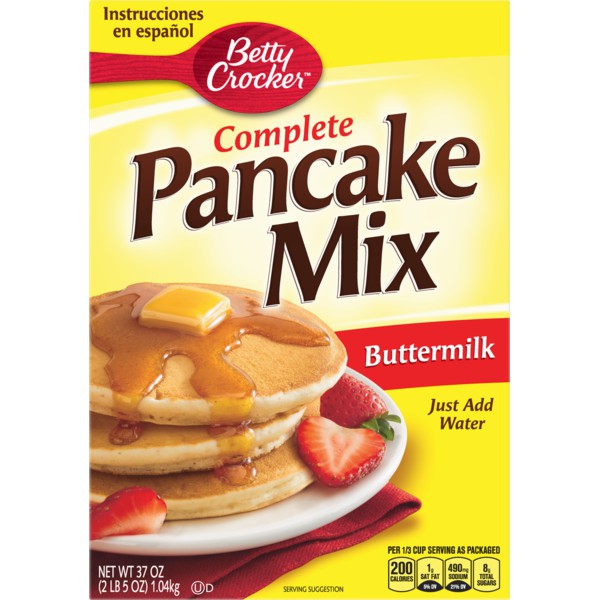 

Betty Crocker Complete Pancake Mix Buttermilk Tepung Roti Instant Kue Pan Instant Breakfast Food Yum