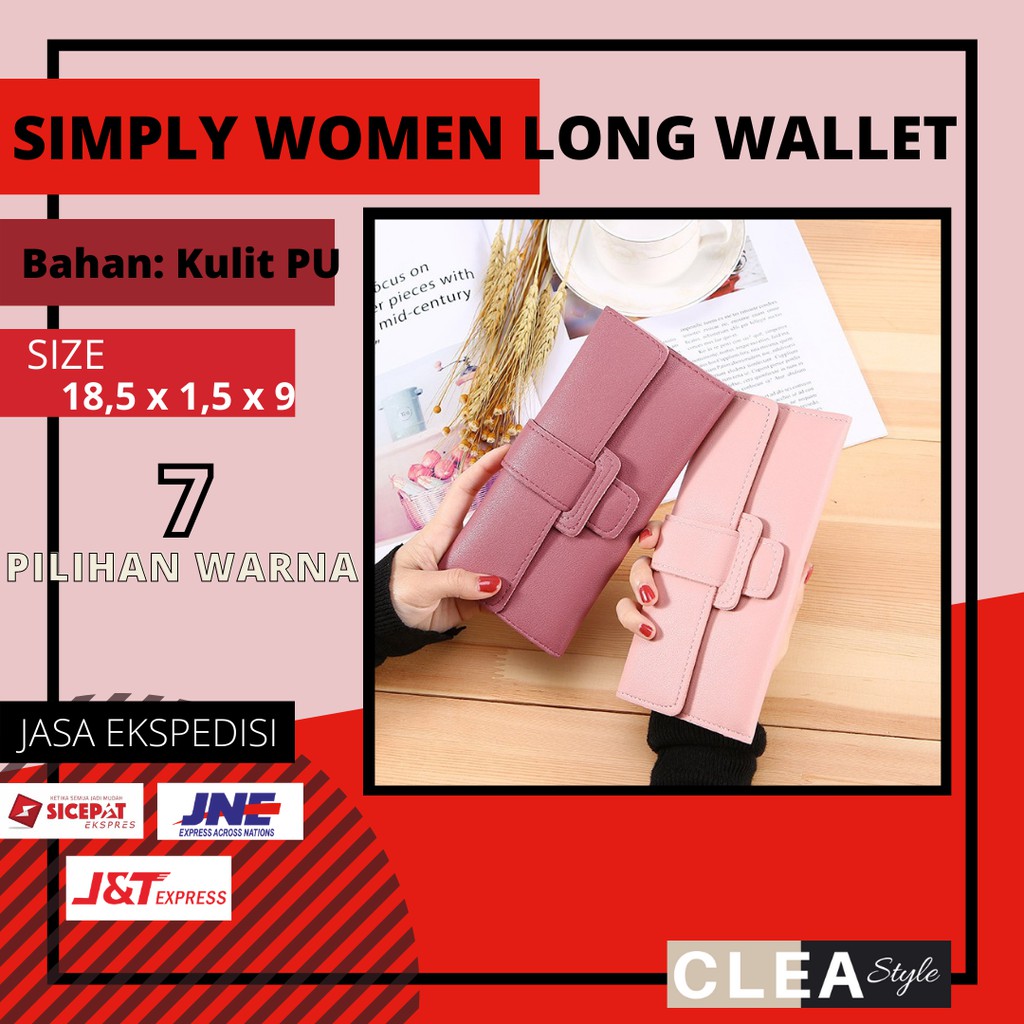 DOMPET PANJANG WANITA DOMPET WANITA DOMPET PANJANG DOMPET KULIT WANITA DOMPET WANITA KULIT WALLET