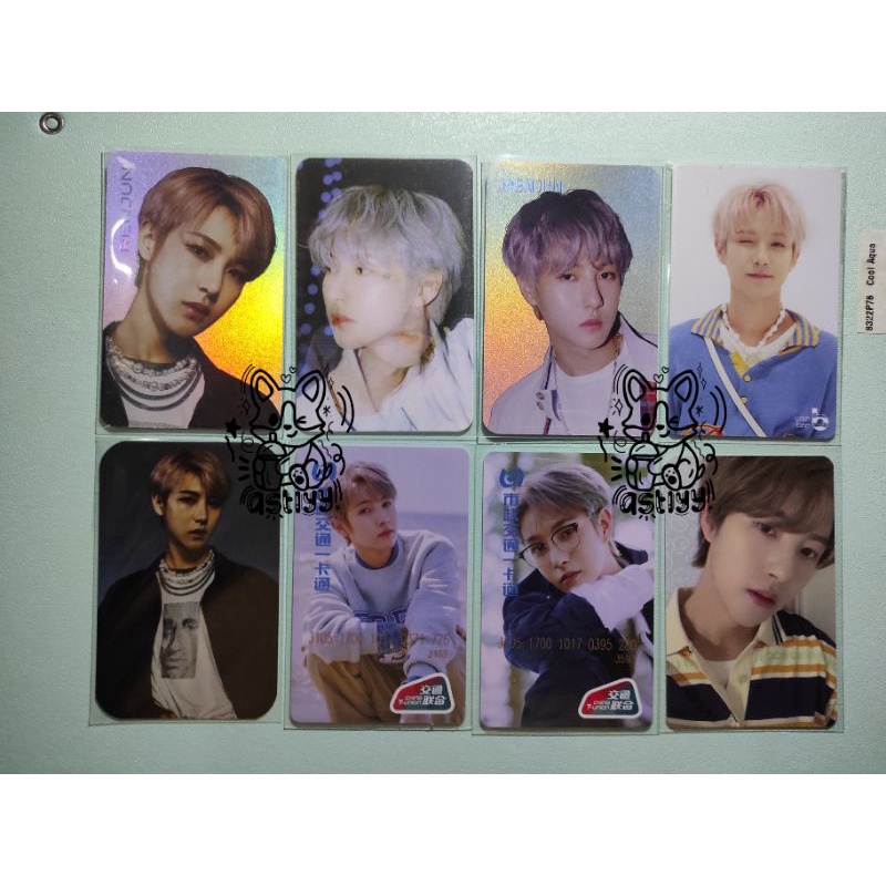 Renjun holo Resonance pt 1 dan 2, Cashbee Resonance, Sticker Resonance, Cashbee China A ver, Beyond 