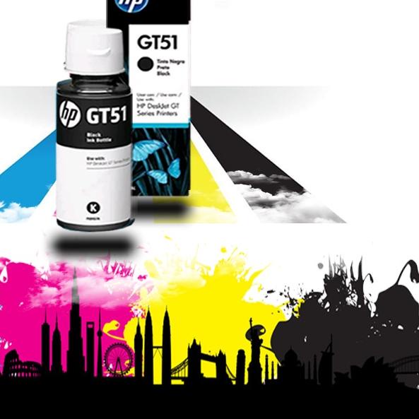 Tinta printer HP GT-51 GT-52 BLACK ink 115 310 315 410