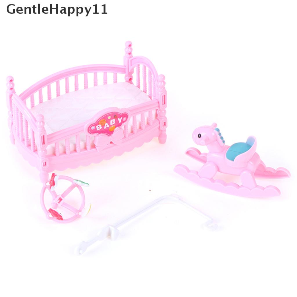 Gentlehappy Miniatur Tempat Tidur Kuda Trojan Untuk Dekorasi Kamar Bayi