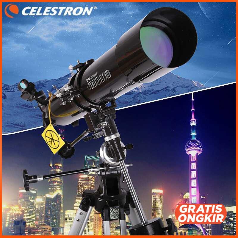 Teropong Bintang Powerseeker Astronomical Telescope 80EQ