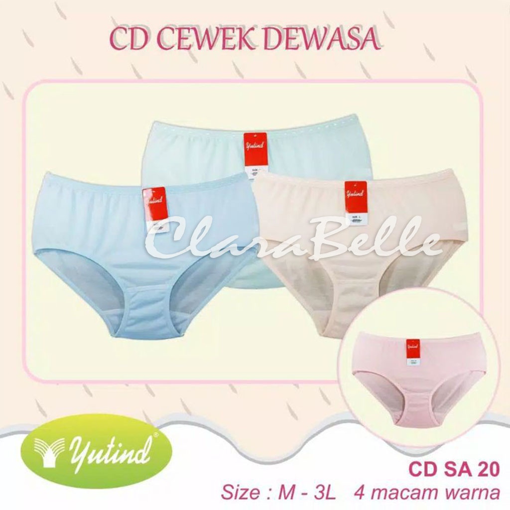 Celana Dalam Wanita YUTIND SA20 SA21 By Golden Nick Bahan Lembut Halus