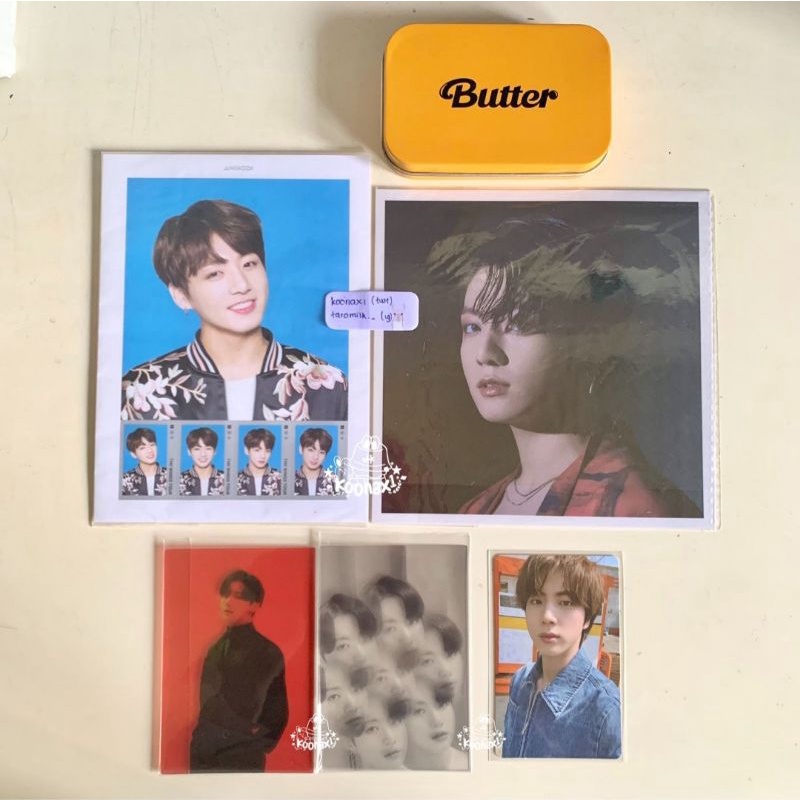 Member Set MCB Jungkook JK MOTS ONE CONCEPT BOOK + POSTER JK, POB Butter Jin