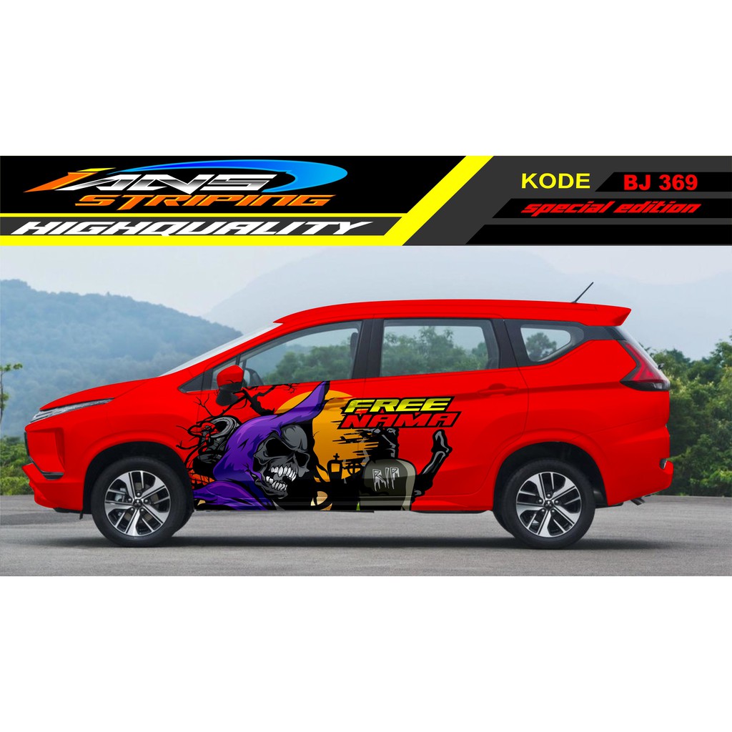 STICKER MOBIL XPANDER , INNOVA / DECAL STICKER MOBIL, INNOVA, RUSH, TERIOS / STICKER VARIASI MOBIL