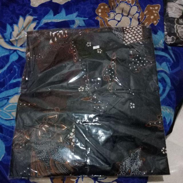 Bswart Batik Hrb026 Kenongo Hem Pendek Padi Pekalongan M L Xl Batik Pria Murah Modern Grosir